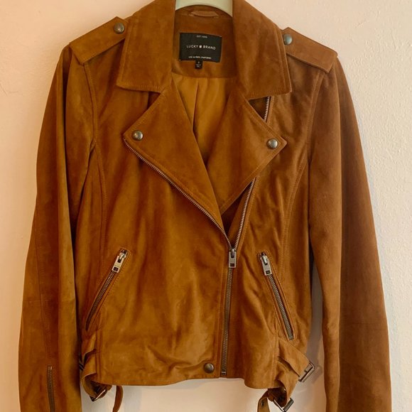 Suede Moto Jacket - Picture 2 of 6